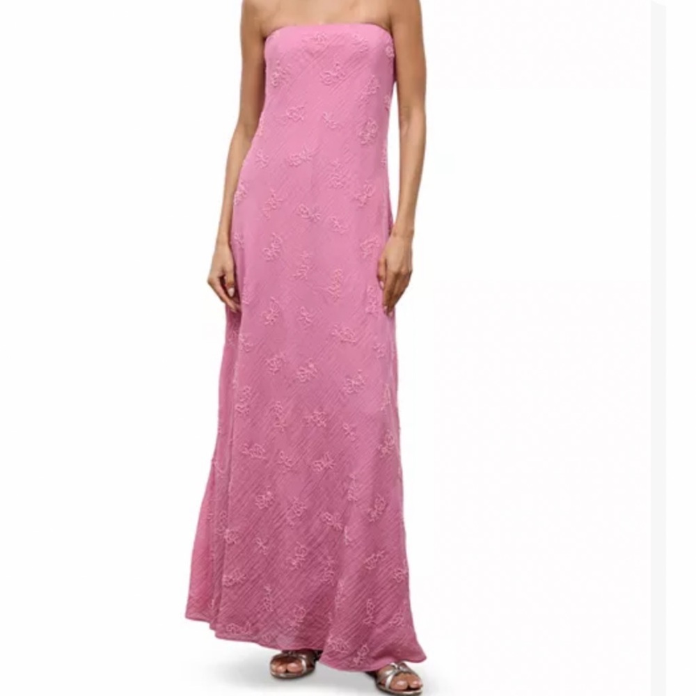 STAUD
Cassie Beaded Textured Dress - Flirt